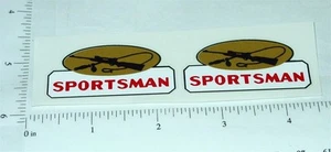 Pair Tonka Sportsman Truck Topper Stickers TK-007 - Picture 1 of 1