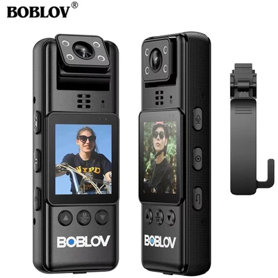 A23 Body Worn Camera 180° Rotatable Video Camera 9Hours Recording Night Vision 1 - Bild 1 von 4