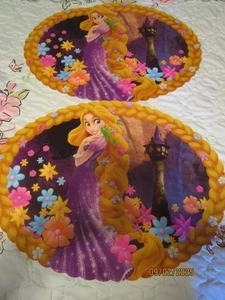 Disney Princess Meal Time Magic Rapunzel & Pascal Placemat Set of 2 17 in w - Picture 1 of 4