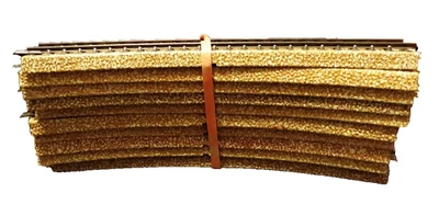 10 Pieces Märklin 5206 HO Stubby "M" Track - 25deg. Curves - NICE! - Image 1 of 3