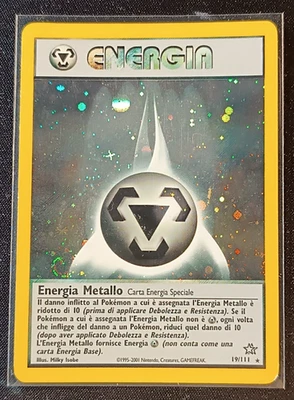 Pokemon Energia Metallo #19/111 Neo Genesis Rare Holo - ITA - Vintage Cards - Immagine 1 di 2