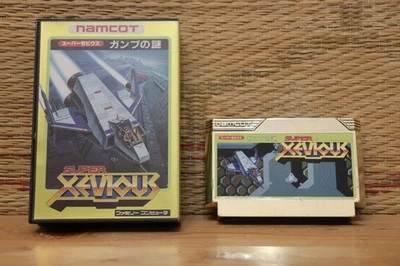 Super Xevious w/box Japan Nintendo Famicom FC NES Very Good Condition! - Image 1 of 4