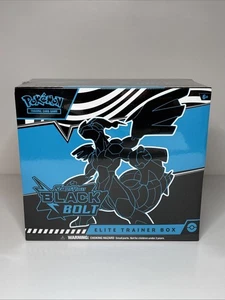 Pokemon Scarlet & Violet Black Bolt Elite Trainer Box - IN HAND FAST SHIP - Picture 1 of 6
