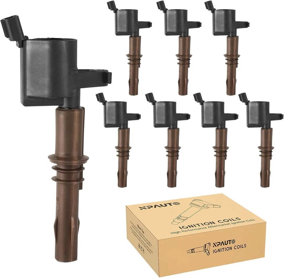 Ignition Coil Pack Compatible with V8 4.6 5.4 2008 2009 2010 Ford F150 F250 F350 - Image 1 of 4