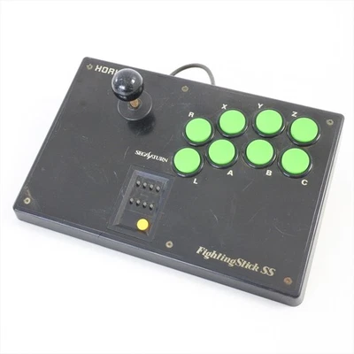 HORI FIGHTING STICK SS Controller HSS-07 Tested Sega Saturn 9108 - Image 1 of 4