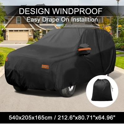 Auto Cover W/ Left Side Door Zipper 210D-PU for Lincoln Navigator - Image 1 of 4