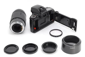 Canon EOS 100QD 35mm Film AF SLR Camera w/TAMRON AF 70-300mm f4-5.6 1day ship - Picture 1 of 14
