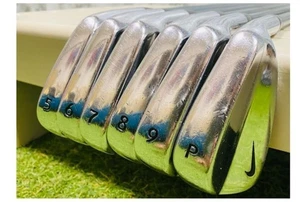 Nike TOUR BLADE MB Iron Set 6pcs 5-Pw Flex R Regular ROMBAX 9E05 TM-27 - Picture 1 of 10