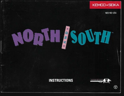 MANUAL ONLY North and South (Nintendo Entertainment System, 1990) - Image 1 of 3