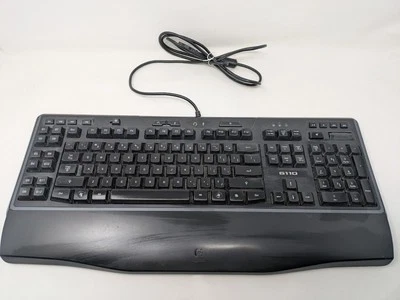 Logitech G110 Backlighting Gaming USB Wired Keyboard Model Y-U0007  - Image 1 of 4