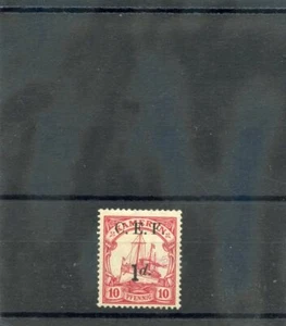 CAMERÚN, BRITÁNICO OCC Sc 55c VAR (SG B3e VAR)*F-VF LH 1915 1d/10pf ERROR $400 - Imagen 1 de 1