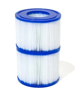 2 x Bestway Lay-Z-Spa Filter Cartridge Lazy Spa Replacement Filters NEW  - Image 1 of 4