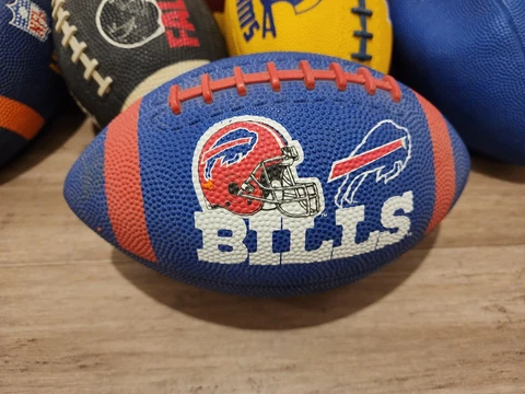 Vintage - Hutch Football Buffalo Bills  1990s throwback rubber ball Cover