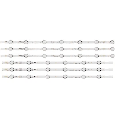 6pcs LED Backlight Strips For 50MV336X/F7 50MV336X/F7B 50W6S1P UDULEDGS056 - Imagem 1 de 4