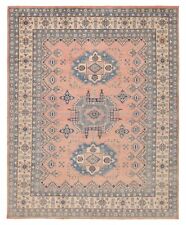 Traditional Vintage Hand-Knotted Carpet 7'11" x 9'10" Wool Area Rug
