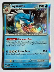 Pokemon TCG S&V 151 Gyarados 130/165 - Near Mint - Holo - Picture 1 of 2