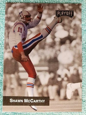 1993 PLAYOFF SHAWN MCCARTHY #34 NEW ENGLAND PATRIOTS - Image 1 of 4