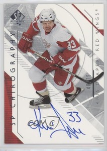 2006-07 SP Authentic SP Chirography /75 Kris Draper #KD Auto