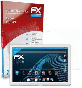 atFoliX 2x Screen Protection Film for Archos T101 4G Screen Protector clear - Picture 1 of 8
