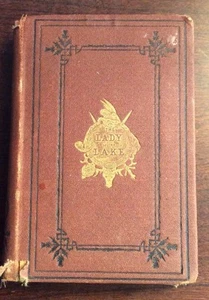 The Lady Of The Lake (1872, Hardcover) Sir Walter Scott Rare BookGnu - Picture 1 of 12