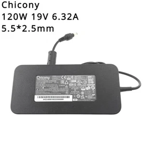 Genuine Chicony 19V 6.32A 120W 5.5mm Charger for ASUS ROG Strix GL753VD-DS71 - Picture 1 of 4