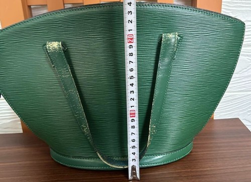 LOUIS VUITTON（LV） Borsa a tracolla usata Louis Vuitton Epi Saint Jacques PM M52274 verde Borneo F S