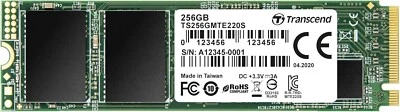 Transcend TS256GMTE220S 256GB M.2 PCIe Gen3x4 80mm Internal Solid State Drive - Image 1 of 3