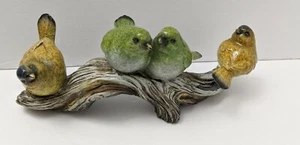 Vintage Birds On a Log Ornament Decor Cute Gift Home Decor - Picture 1 of 6