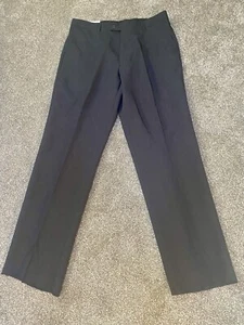 NWT Men’s Victorio Couture Navy Pants Dress Size 36 X 32 Retail $199 - Picture 1 of 5