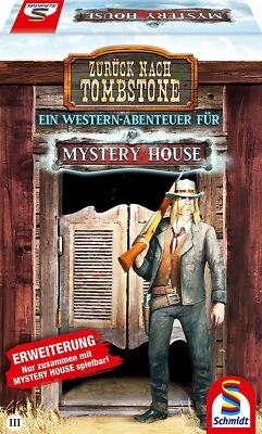 MYSTERY HOUSE - ZURÜCK NACH TOMBSTONE - Schmidt 49385 - DEUTSCH - NEU - Bild 1 von 2