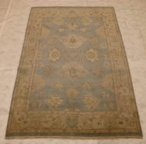5'3" x 7'10" ft. Oushak Vegetable Dye Hand Knotted Traditional Area Rug - Picture 1 of 8