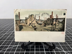 Antigua postal de 1906 Calumet Hecla Smelters Lake Linden Michigan Marquette - Imagen 1 de 10