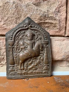 Indian Handmade Solid Brass Indian Rural Tribal Lord God - Picture 1 of 10