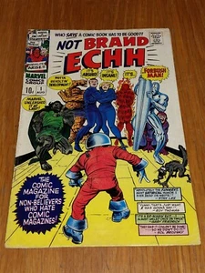NOT BRAND ECHH #1 VG (4.0) AUGUST 1967 MARVEL SILVER AGE COMICS * - Picture 1 of 3