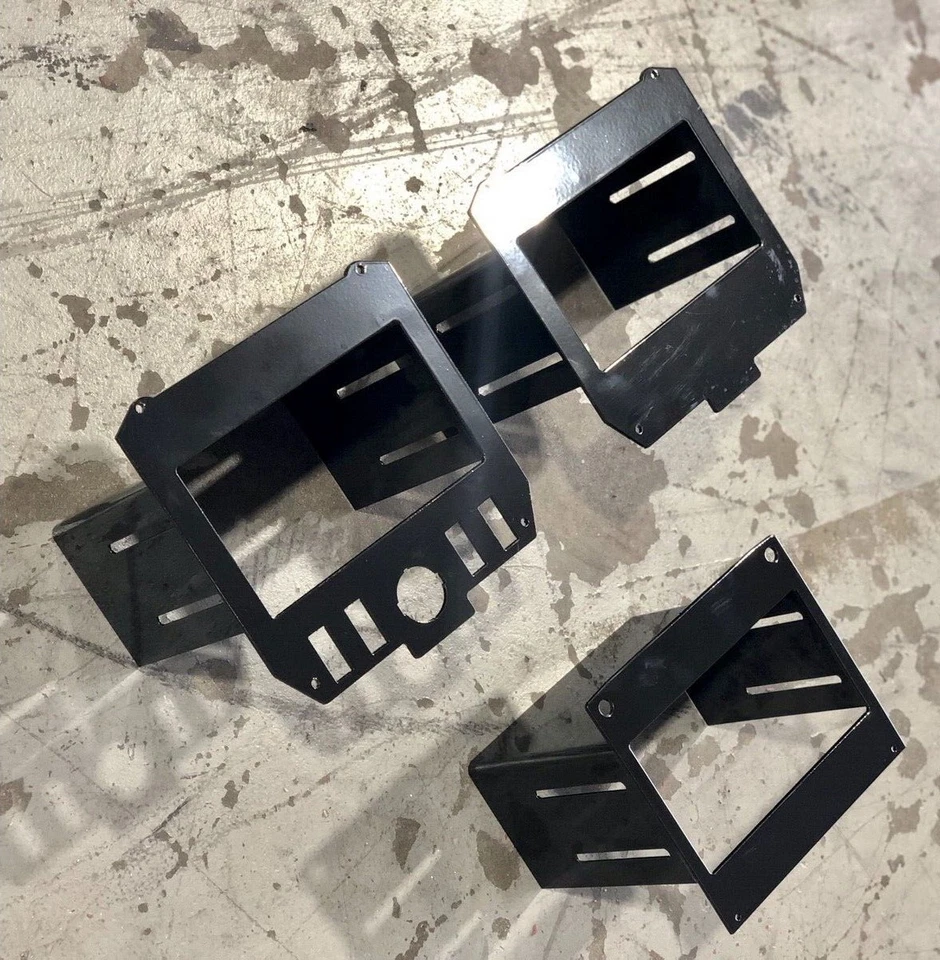 Aluminum Double Din Stereo Dash Mounting Kit for the Polaris Slingshot - Image 1 of 1