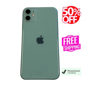 Apple iPhone 11 128GB 64GB Att Unlocked Tmobile Verizon Boost Face ID SmartPhon - Afbeelding 1 van 9