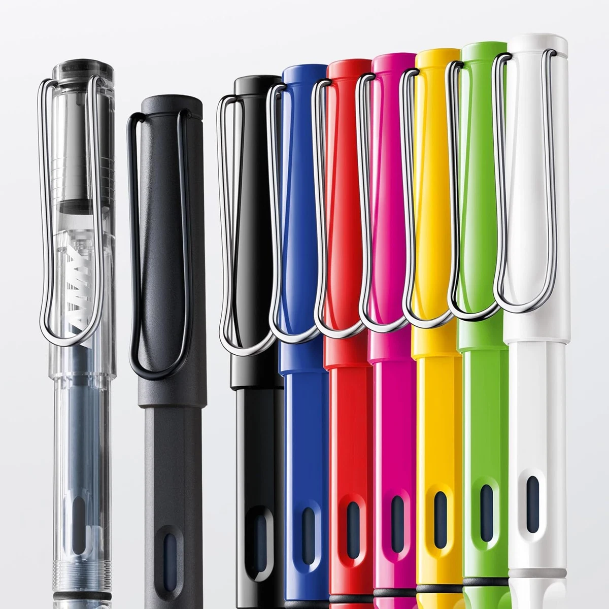 Original Lamy Ersatzkappe Für Füllhalter Safari Vista – Transparent (Modell 012), Mit Taschenclip