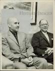 1961 Press Photo Dr. Juan Perez And William Murray Confer. - Hpa84018