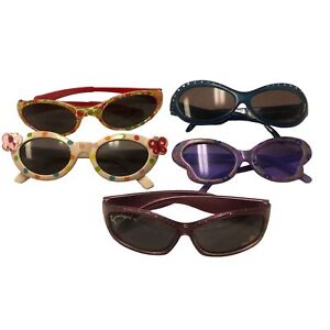 Lot of Vintage Children's Toddler Sunglasses Plastic Colorful 90s Y2K