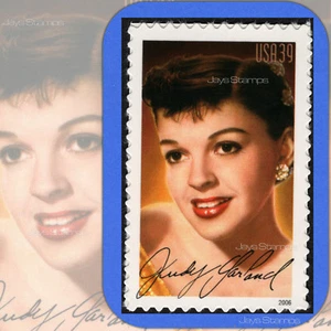 2006  JUDY GARLAND  12th Legends of Hollywood  Single -MINT-GENUINE- Stamp #4077 - Picture 1 of 2