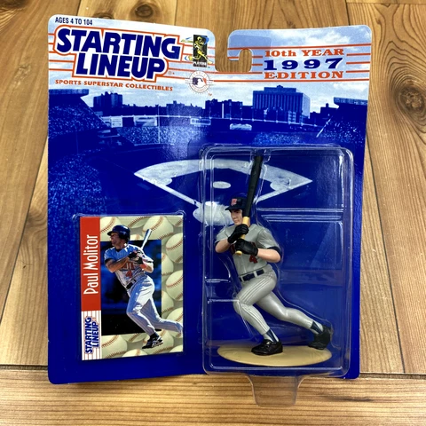 UNOPENED Starting Lineup '97 Paul Molitor Minnesota Twins MLB Action Figure Cover