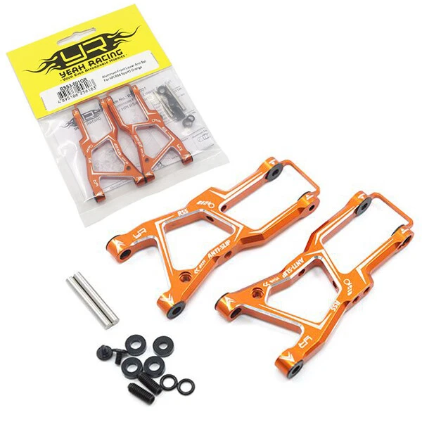 Yeah Racing RSS3-001OR Aluminum Front Lower Arm Set Orange For HPI RS4 Sport3 - Image 1 of 1