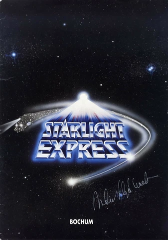 COMPOSER Andrew Lloyd Webber autograph, signed programme Cover