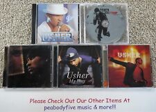 Lot Of 5 USHER CD's - Confessions, My Way, 8701, Live, Here I Stand (†)