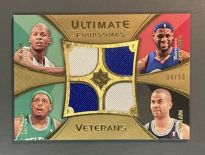 PARKER / LEBRON / PIERCE / ALLEN 2008-09 Ultimate Collection Patches Foursome Vet - Bild 1 von 2