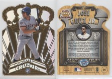 1998 Pacific Crown Collection Gold Crown Die-Cuts Jose Cruz Jr #36