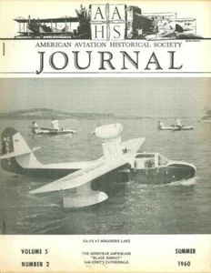 AAHS V5 N2 AVIATION PIONEER SAM CODY / URUGUAY AF / GOODYEAR AMPHIBIANS / P-38 - Imagen 1 de 4