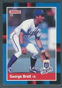 1988 Donruss #102 George Brett Kansas City Royals