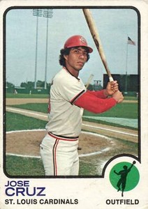 1973 Topps #292 Jose Cruz