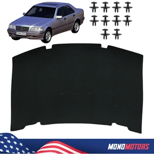 Hood Insulation Foam Pad for MERCEDES W202 1993-2000 Sound Insulating Engine - Picture 1 of 4
